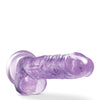 Blush Naturally Yours 7" Crystalline Dildo - Amethyst