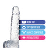 Blush Naturally Yours 6" Crystalline Dildo - Diamond