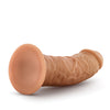 Blush Dr. Skin Glide 8" Self Lubricating Dildo - Mocha