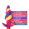 Blush Avant Free Spirit Silicone Vibrating Plug - Scarlet