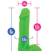 Blush Neo Dual Density 6" Cock - Neon Green