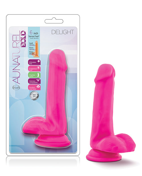 Blush Au Natural Bold Delight 6" Dildo