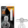 Blush Stay Hard Vibrating Tongue Ring - 10 Function Clear