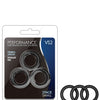Blush Performance VS2 Pure Premium Silicone Cockrings Small - Black