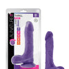 Blush Au Naturel Bold Thrill 8.5" Dildo - Purple