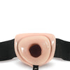 Blush Dr. Skin 7" Hollow Strap On - Vanilla