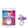 Blush Play with Me Bull Vibrating C Ring - Purple