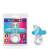 Blush Play With Me Bull Vibrating C Ring - Blue