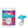 Blush Play with Me Delight Vibrating C Ring - Blue