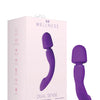 Blush Wellness Dual Sense Double Ended Massager - Purple