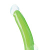 Blush Neo Elite Glow in the Dark Omnia  7" Silicone Dual Density Dildo - Neon Green