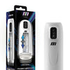 Blush M for Men Robo Bator Powered Vibrating Stroker - White