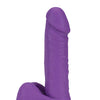 Blush Neo Elite 8" Silicone Dual Density Cock w/Balls - Neon Purple