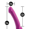 Blush Avant D9 Silicone Dildo - Ergo Mini Violet