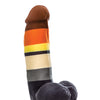 Blush Avant P9 Bear Pride Dildo - Multi Color