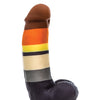 Blush Avant P9 Bear Pride Dildo - Multi Color