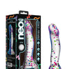 Blush Neo Elite Hanky Panky 7" Confetti Dildo - Glow in the Dark