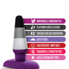 Blush Avant P7 Asexual Pride Plug - Ace