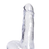 Blush B Yours Plus 7.25" Rock n Roll Dildo - Clear
