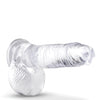 Blush B Yours Plus 7.25" Rock n Roll Dildo - Clear