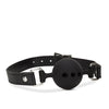 Blush Noir Breathable Silicone Ball Gag - Black
