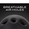 Blush Noir Breathable Silicone Ball Gag - Black