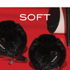 Blush Noir Pom Adjustable Nipple Clamps - Black