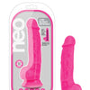 Blush Neo 7.5" Dual Density Cock with Balls