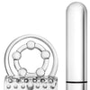 Blush Stay Hard Super Clitifier Cock Ring - Clear