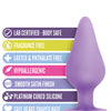 Blush Play With Me Naughtier Candy Heart Fuck Me - Purple