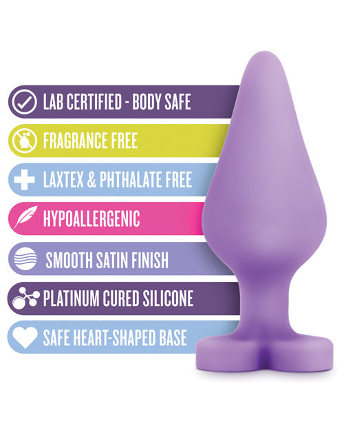 Blush Play With Me Naughtier Candy Heart Fuck Me - Purple