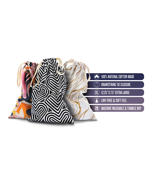 Blush The Collection Cotton Toy Bag Counter Display - Assorted Display of 18