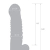 Blue Line C & B 5.25" Vibrating Penis Enhancing Sleeve Extension - Smoke