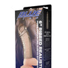 Blue Line C & B 6" Ribbed Realistic Penis Enhancing Sleeve Extension - Smoke