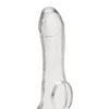 Blue Line C & B 6.25" Transparent Penis Enhancing Sleeve Extension - Clear