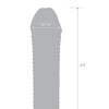 Blue Line C & B 6.5" Textured Penis Enhancing Sleeve Extension - Clear
