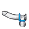 Blue Line C & B Dual Cock & Ball Stamina Enhancement Ring - Jelly Blue Pack of 2