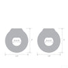 Blue Line C & B Ultra-Stretch Stamina Endurance Ring - Jelly Blue Pack of 2
