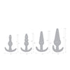 Blue Line C & B 4 pc Anal Training Set - Jelly Blue