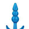Blue Line C & B 3.75" Beginners Beaded Plug - Jelly Blue