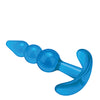 Blue Line C & B 3.75" Beginners Beaded Plug - Jelly Blue