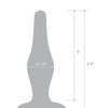 Blue Line C & B 4.75" Easy Insertion Plug - Jelly Blue