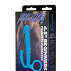 Blue Line C & B 4.5" Beginners Prostate Massager - Jelly Blue