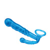 Blue Line C & B 4.5" Beginners Prostate Massager - Jelly Blue