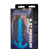 Blue Line C & B 4.5" Beaded Plug - Jelly Blue Medium