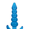 Blue Line C & B 4.5" Beaded Plug - Jelly Blue Medium