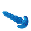 Blue Line C & B 4.5" Beaded Plug - Jelly Blue Medium