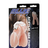 Blue Line Acrylic See-thru Chastity Cage - Clear