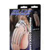 Blue Line Prisoner Cock Cage - Silver