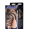 Blue Line Deluxe Chastity Cage - Black